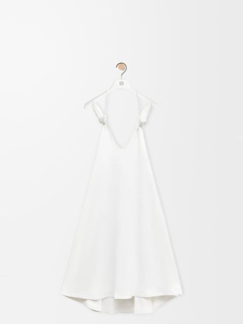 Flamenco dress in stretch viscose