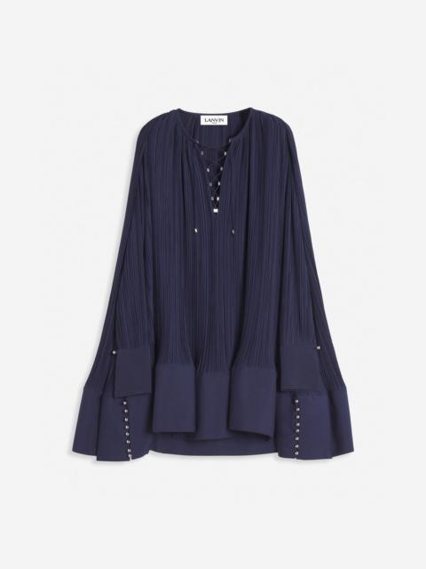 SHORT CASCADE-EFFECT DRESS