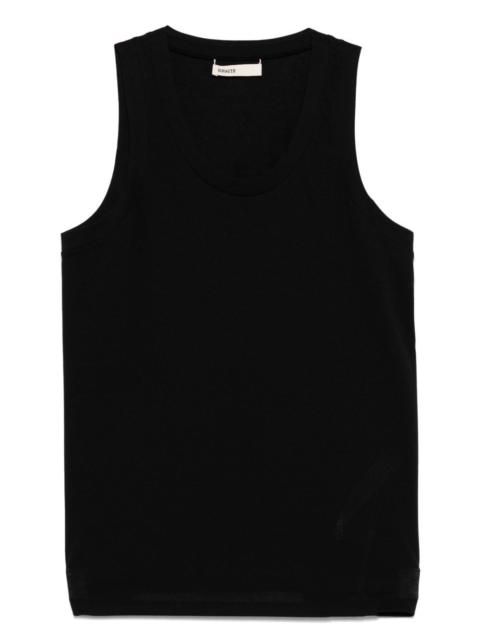 Isha round-neck sleeveless top