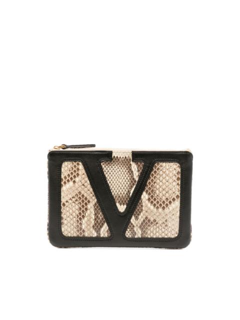 Viva Superstar leather clutch bag