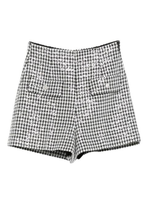 zip-fastening shorts