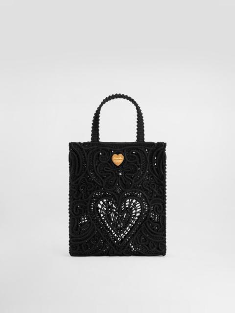 Small cordonetto lace Beatrice bag