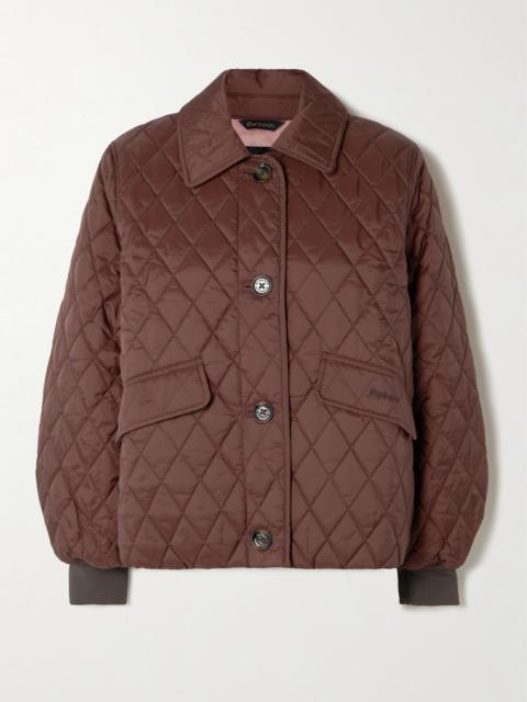 + Alexa Chung Jamie Quilted Shell Jacket