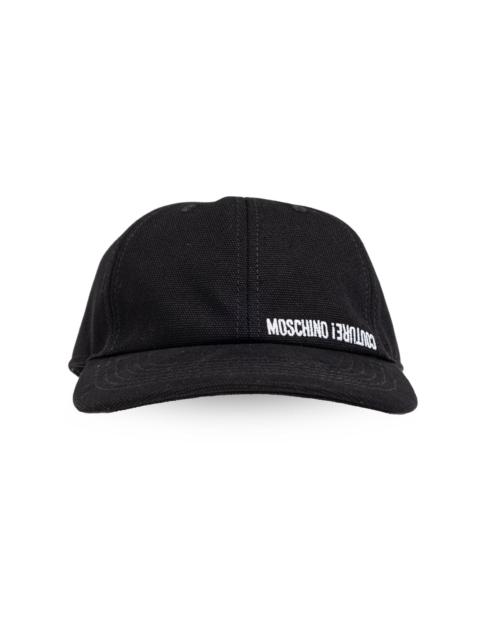 logo-embroidered cap