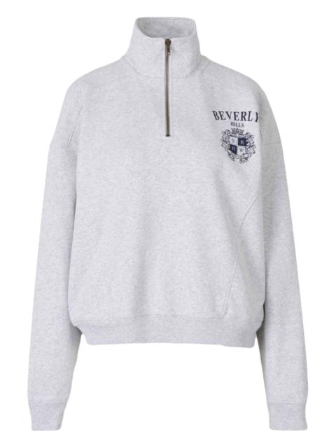 graphic-print sweatshirt