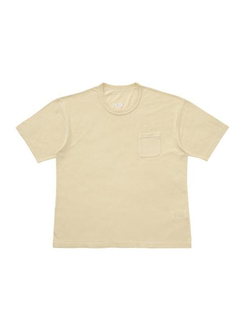JUMBO TEE S/S DMGD YELLOW