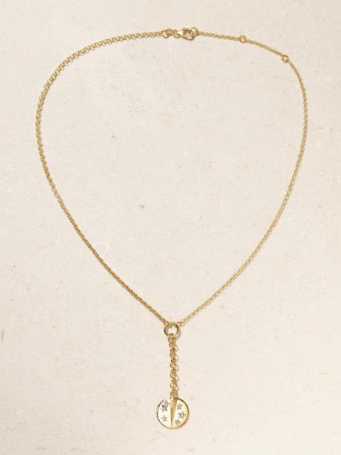 + Net Sustain Resilience 18-karat Recycled Gold Diamond Necklace