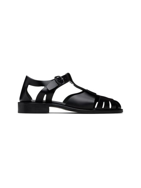 Black Pesca Sandals