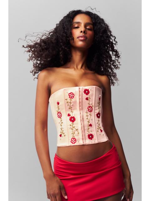 MEADOWS SATIN CORSET