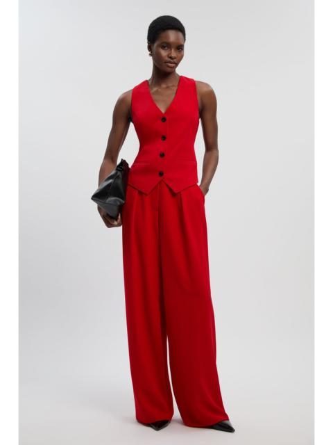 Soft Tailored Wide Leg Trouser