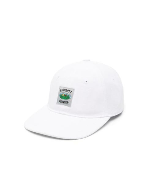 Field logo-patch cap