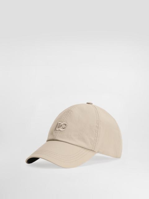 Stretch nylon canvas baseball cap