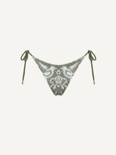 MARGUERITE TIE SIDE BOTTOM | VERDANT FLIGHT
