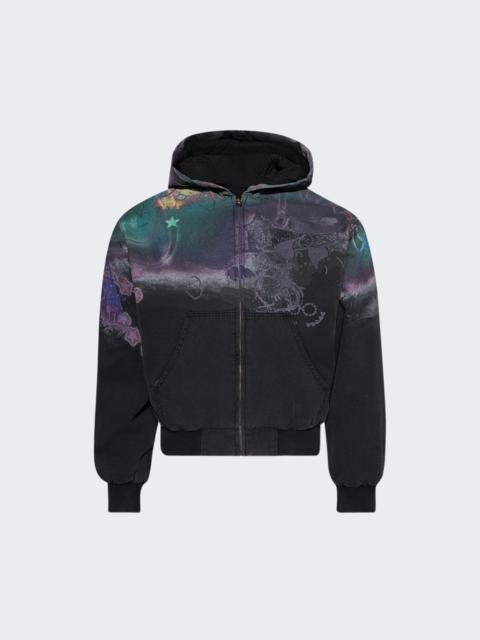 Black Raver Jacket Black