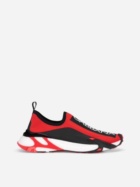 Sorrento sneakers in stretch mesh with logo