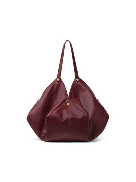 large Protea leather shoulder bag