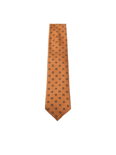 geometric-patterned tie