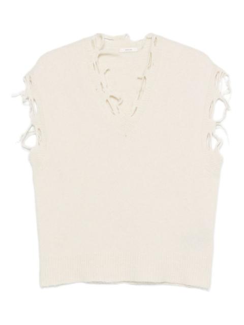 distressed-finish top