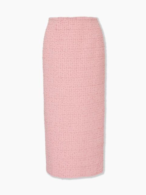 Tweed Midi Pencil Skirt