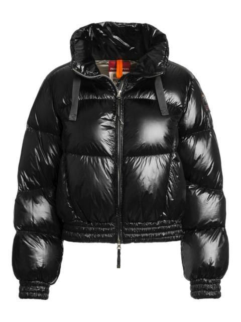 drawstring puffer jacket