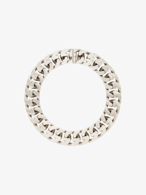 MEDIUM G CHAIN NECKLACE IN METAL