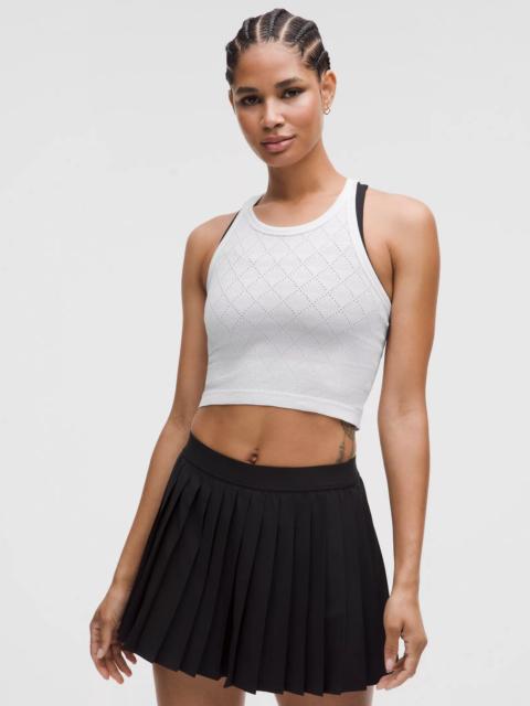Swiftly Tech Cropped Round-Neck Tank Top 2.0