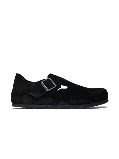 London Black Suede
