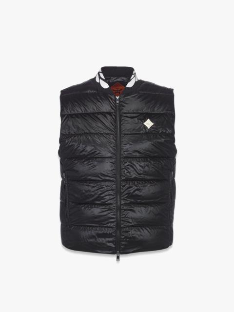 Packable Down Vest in ECONYL®