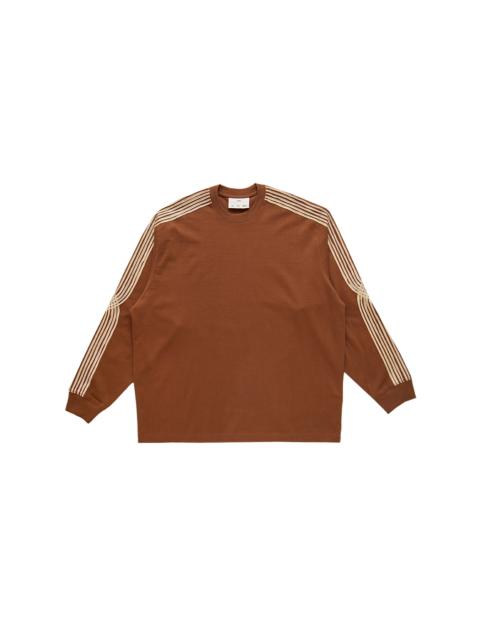 Song For The Mute Appliqué Crew Neck Pullover Brown