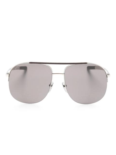Gucci Pilot-frame Sunglasses