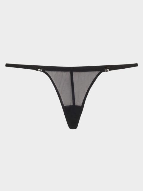 Brienne Sheer Mesh G-String