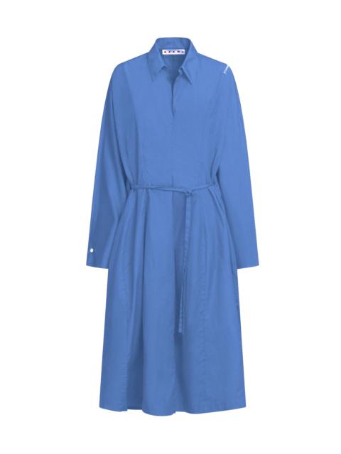 ORGANIC COTTON SHIRT DRESS WITH MARNI SYMBOL