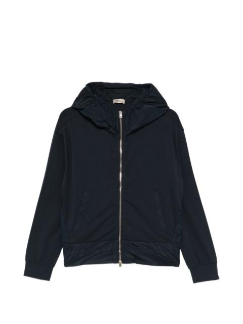 hooded zip jacket