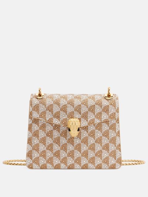 Serpenti Forever embellished shoulder bag
