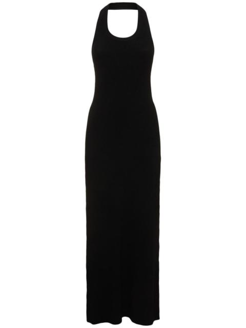 Meryl Dress in Matte Viscose Crepe Knit