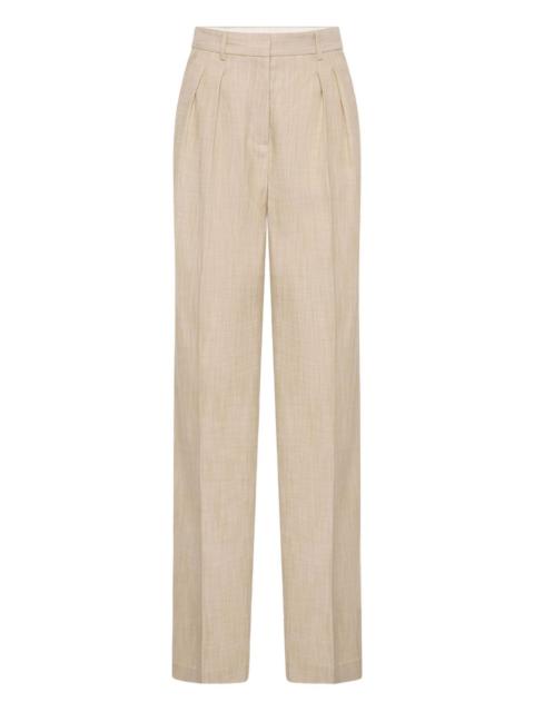 Andy pleated trousers