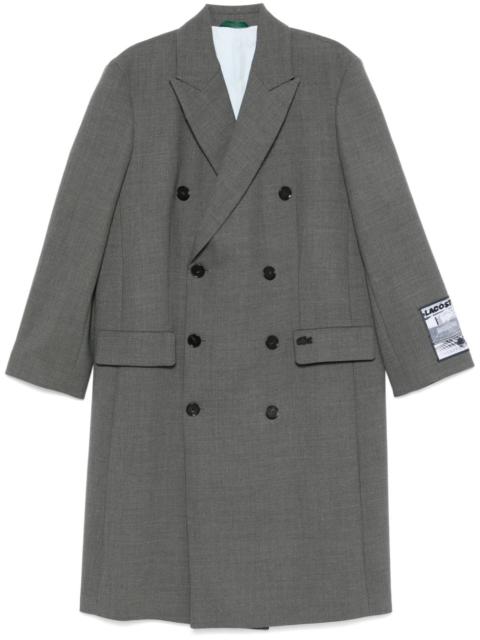 double-breasted coat