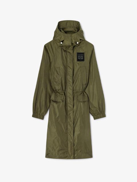 NYLON PARKA COAT