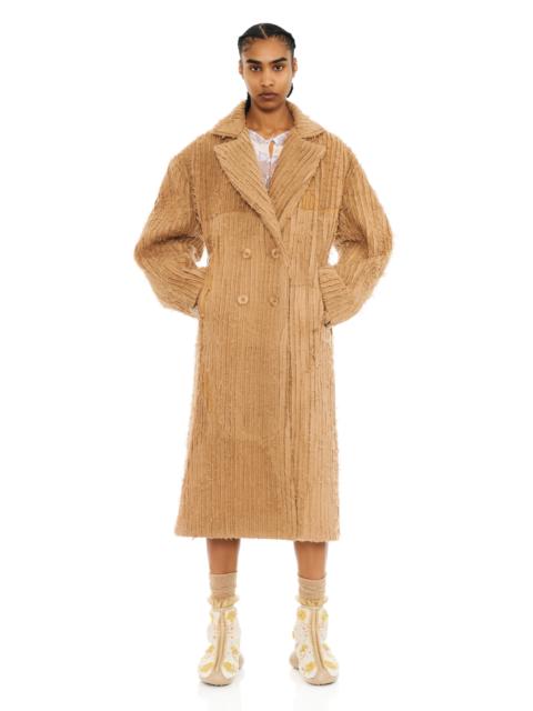 CAMEL PAW PAW COAT