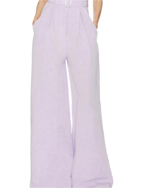 Wide Leg Pleated Pant