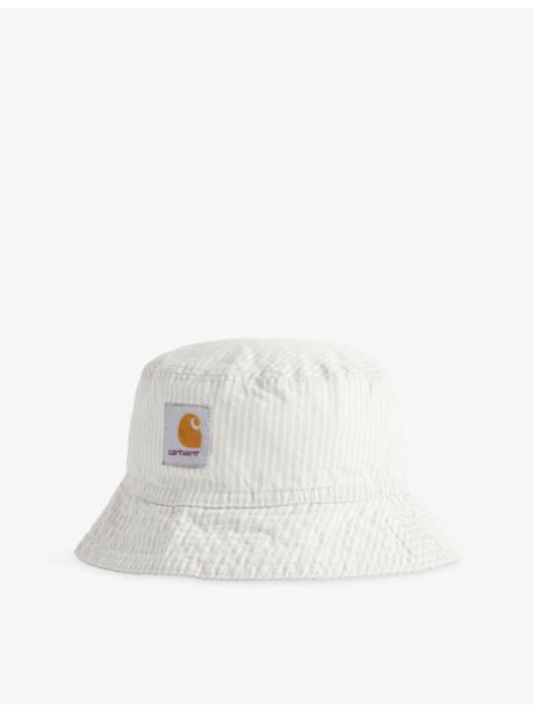 Mercer Pinstripe Cotton Bucket Hat