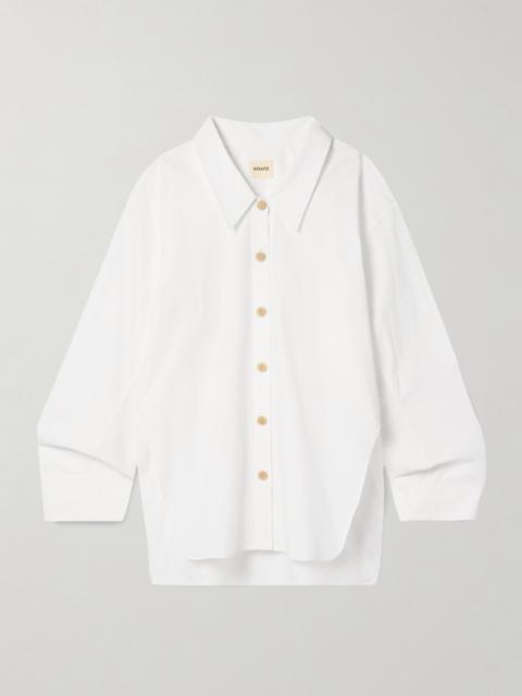 Herschel Oversized Cotton-poplin Shirt