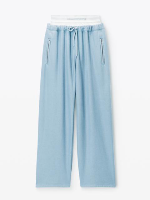 Light Blue Pre-Styled Sweatpants