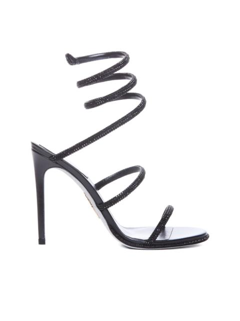 105mm leather sandals