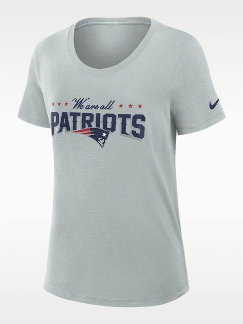 New England Patriots Rivalries Collection Slub Women's Nike Dri-FIT NFL T-Shirt