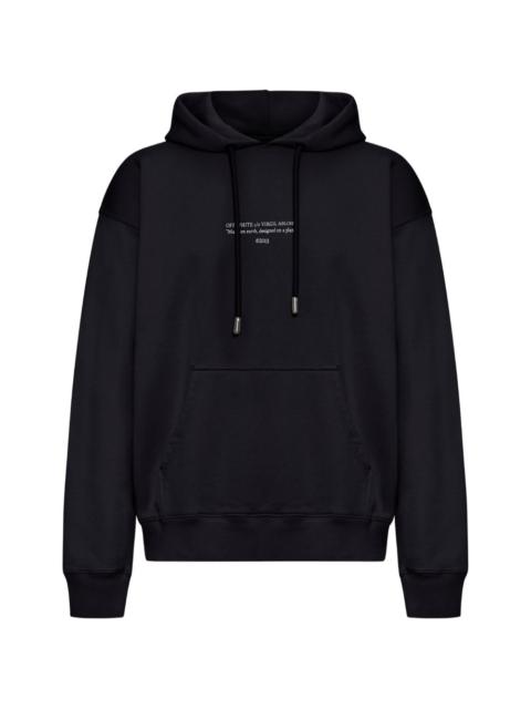 hooded sweatshirt