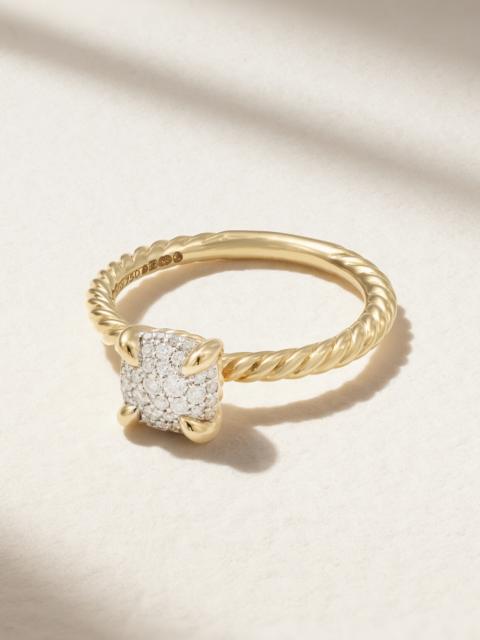Chatelaine 18-karat Gold Diamond Ring