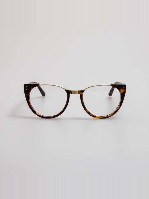 Iris Oval Optical Frame in Dark Tortoiseshell