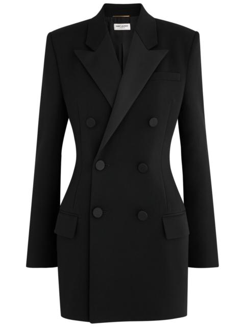 Saint Laurent Double-breasted Wool Blazer