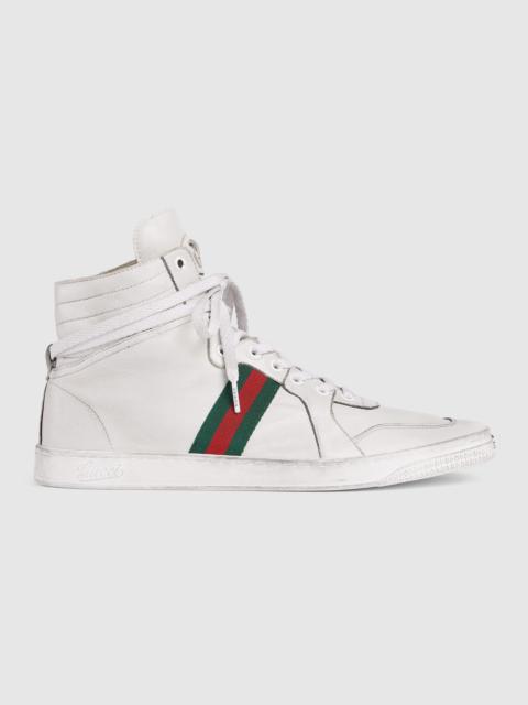 Men's Stretch high-top sneaker